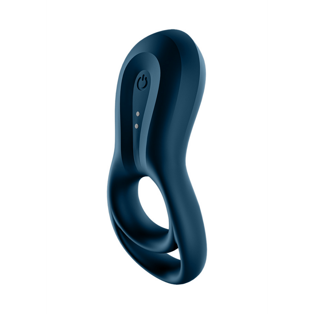 Satisfyer Epic Duo Dubbele Cockring Donkerblauw