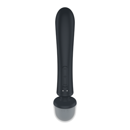 Triple Lover - Hybrid Wand Vibrator - Grey