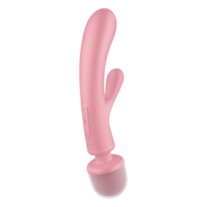Triple Lover - Hybrid-Stabvibrator - Rosa