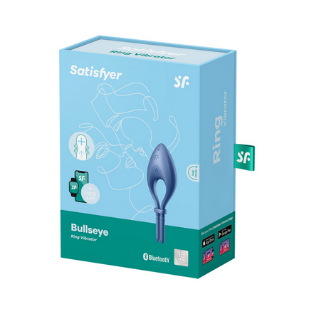 Bullseye - Vibrierender Penisring - Blau