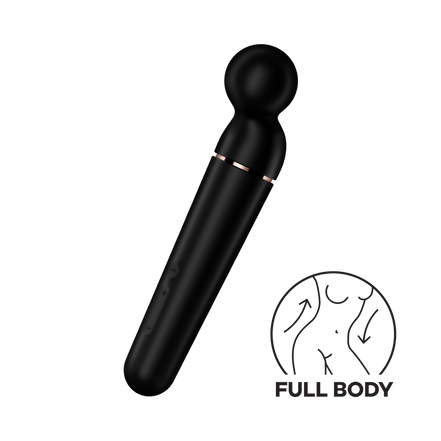Planet Wand-er – Zauberstabvibrator – Schwarz/Roségold | Befriediger