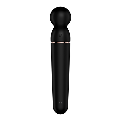 Planet Wand-er - Wand Vibrator - Black/Rose Gold | Satisfyer