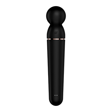 Planet Wand-er - Wand Vibrator - Black/Rose Gold | Satisfyer