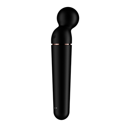Planet Wand-er - Wand Vibrator - Black/Rose Gold | Satisfyer