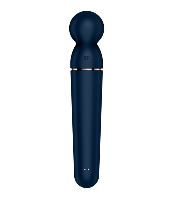 Planet Wand-er - Wand Vibrator - Blue/Rose Gold | Satisfyer