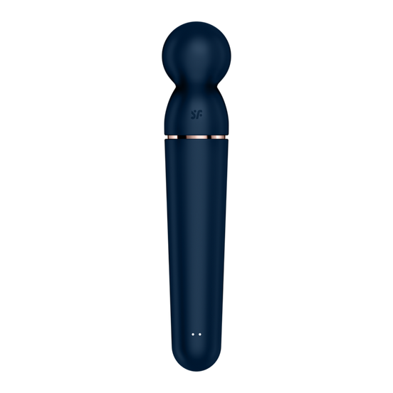 Planet Wand-er – Zauberstabvibrator – Blau/Roségold | Befriediger