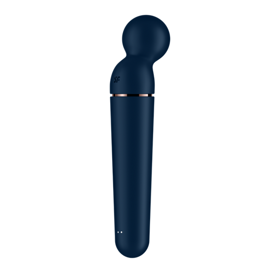 Planet Wand-er - Wand Vibrator - Blue/Rose Gold | Satisfyer