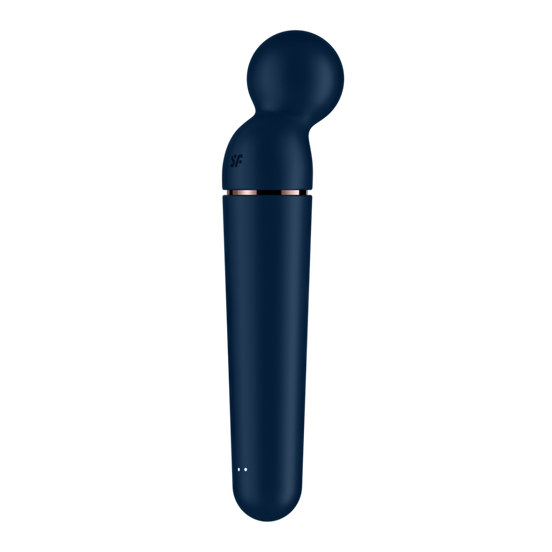 Planet Wand-er – Zauberstabvibrator – Blau/Roségold | Befriediger