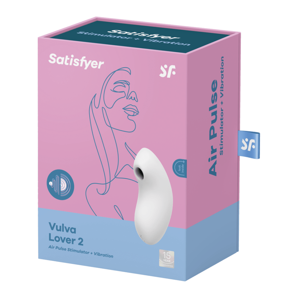 Satisfyer Vulva Lover 2 Double Air Pulse Vibrator White