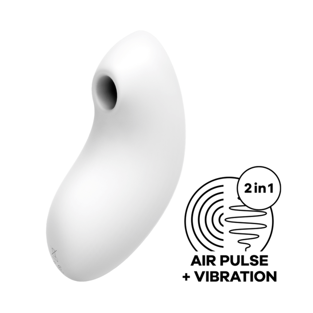 Satisfyer Vulva Lover 2 Double Air Pulse Vibrator White