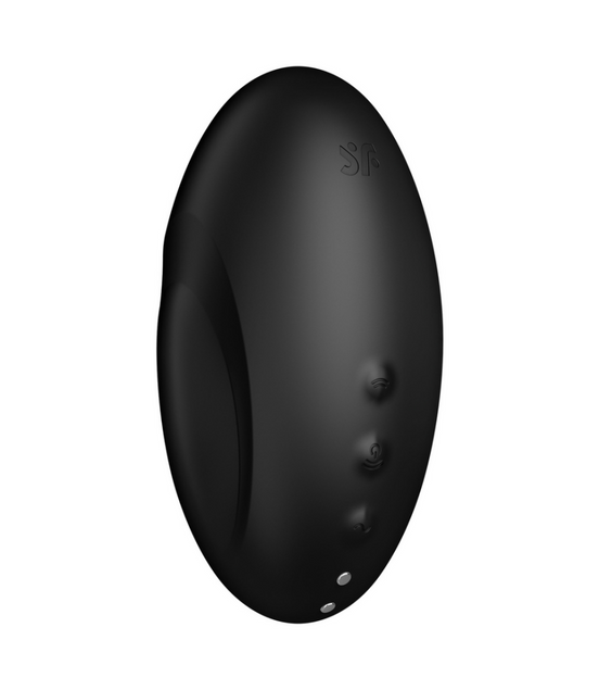 Vulva Lover 3 - Double Air Pulse Vibrator - Black | Satisfyer