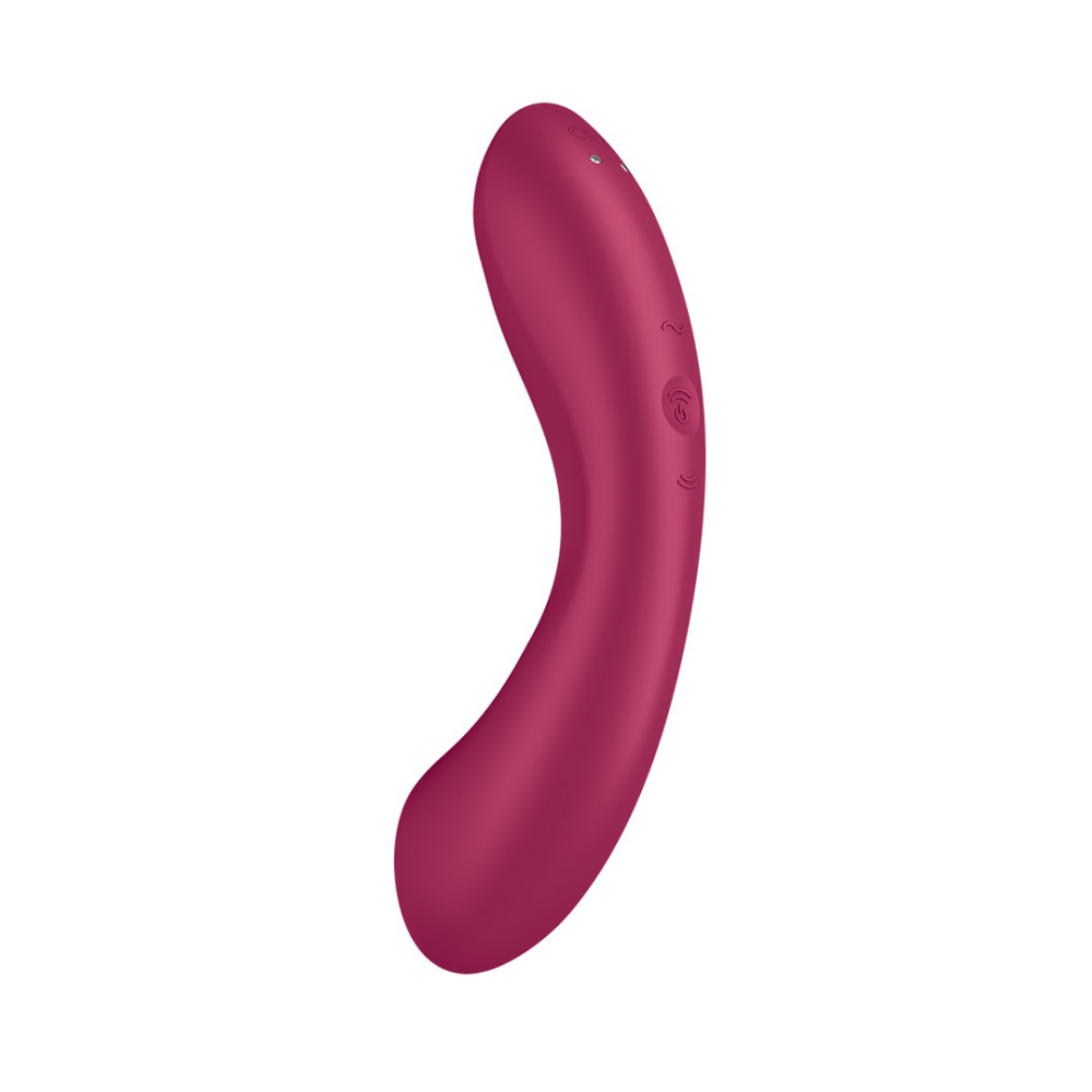Satisfyer Curvy Trinity 1 Air Pulse Vibrator Rood