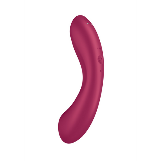 Curvy Trinity 1 - Rood; Insertable Double Air Pulse Vibrator | Satisfyer