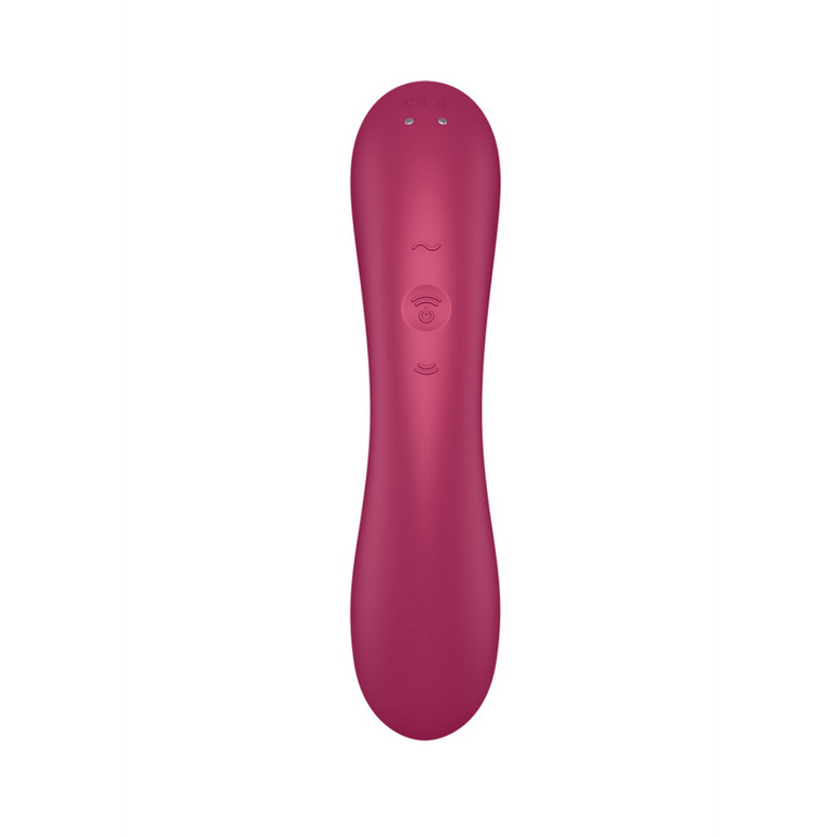 Satisfyer Curvy Trinity 1 Einführbarer Luftpulsvibrator | Rot