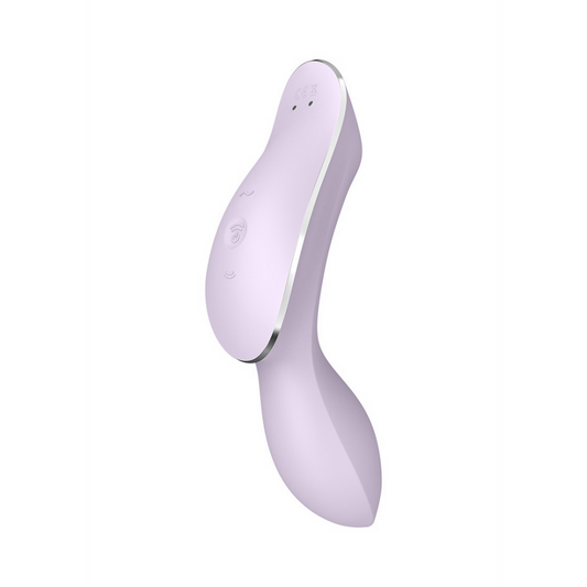Curvy Trinity 2 - Invoegbare Air Pulse Vibrator - Violet | Satisfyer