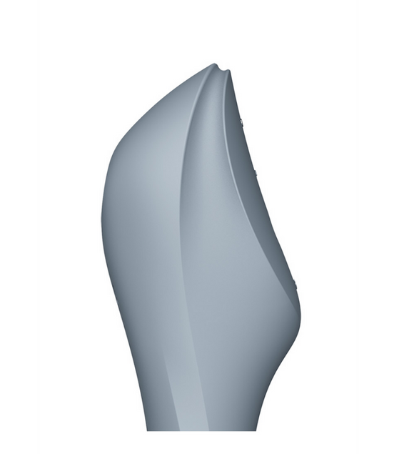 Curvy Trinity 3 - Insertable Air Pulse Vibrator - Bluegrey | Satisfyer