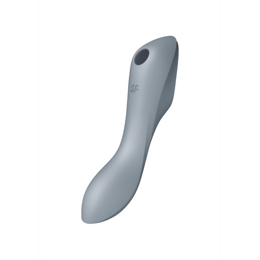 Curvy Trinity 3 - Insertable Air Pulse Vibrator - Bluegrey | Satisfyer