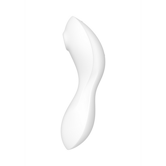 Curvy 5Plus - Air Pulse Stimulator and Vibration - White | Satisfyer