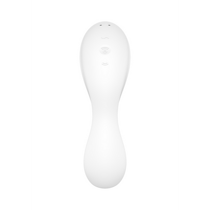 Curvy 5Plus - Air Pulse Stimulator and Vibration - White | Satisfyer