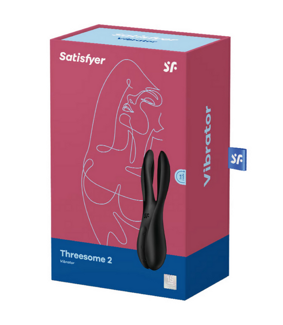 Threesome 2 - Vibrator - Black | Satisfyer