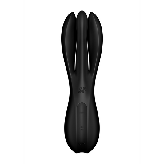 Threesome 2 - Vibrator - Zwart | Satisfyer