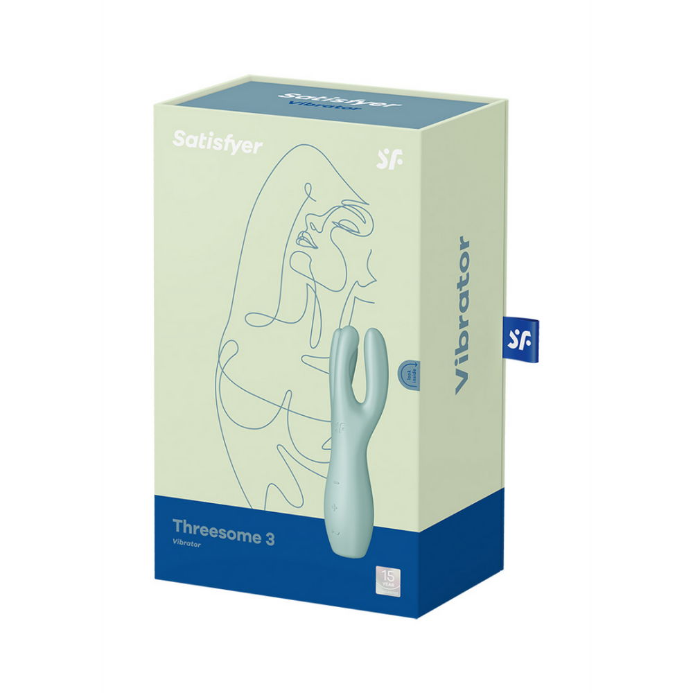 Threesome 3 - Lay-on Vibrator - Mint | Satisfyer