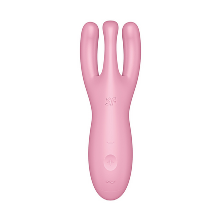 Threesome 4Plus - Auflegevibrator mit App - Pink | Befriediger
