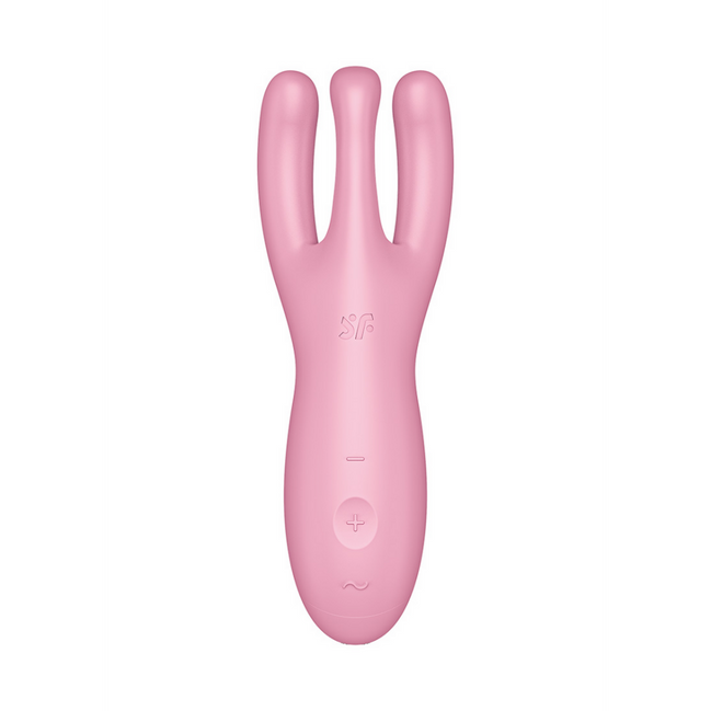 Threesome 4Plus - Auflegevibrator mit App - Pink | Befriediger