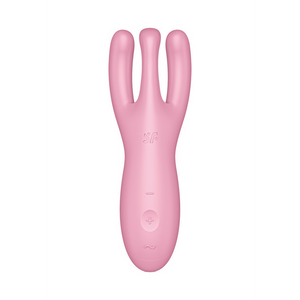 Threesome 4Plus - Auflegevibrator mit App - Pink | Befriediger