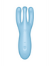 Satisfyer Threesome 4 Plus Oplegvibrator met App | Blauw