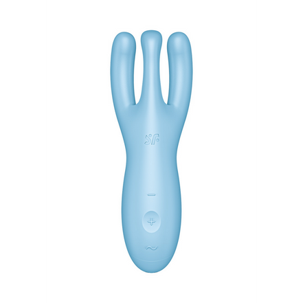 Threesome 4Plus - Auflegevibrator mit App - Blau | Befriediger