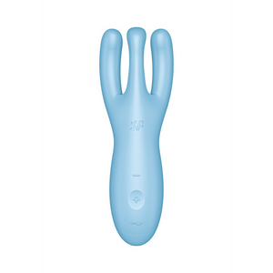 Threesome 4Plus - Auflegevibrator mit App - Blau | Befriediger