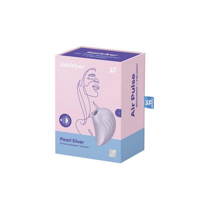Pearl Diver - Air Pulse Stimulator - Violet | Satisfyer