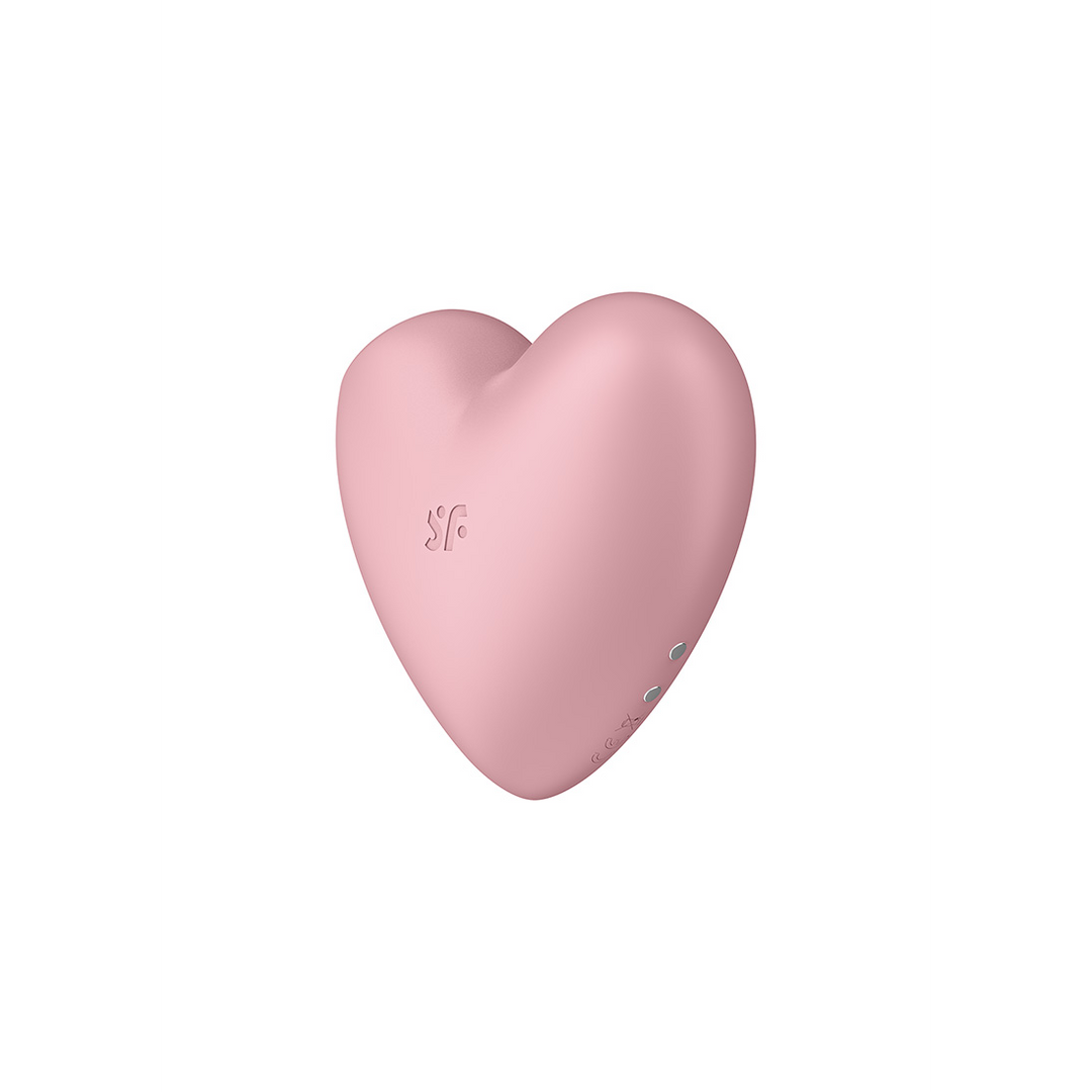 Cutie Heart - Air Pulse Stimulator en Vibrator - Licht Rood | Satisfyer