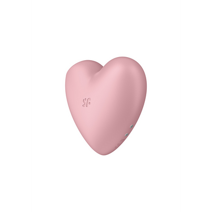 Cutie Heart - Air Pulse Stimulator en Vibrator - Licht Rood | Satisfyer