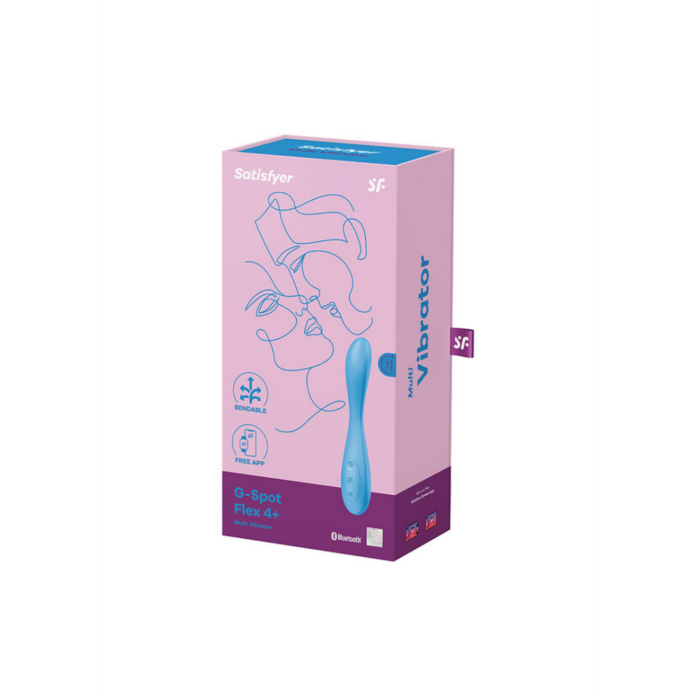 G-Spot Flex 4 - G-Spot Vibrator - Blue | Satisfyer