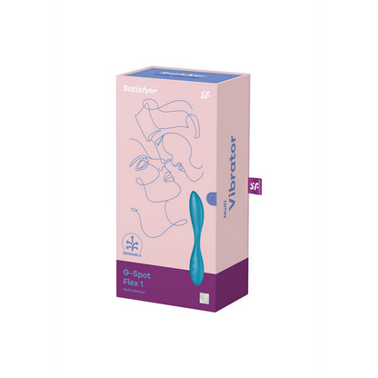 G-Spot Flex 1 - G-Spot Vibrator - Petrol | Satisfyer