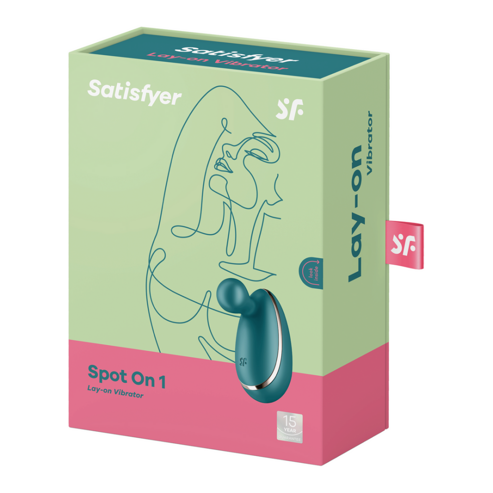 Spot On 1 - Lay-on Vibrator - Groen | Satisfyer