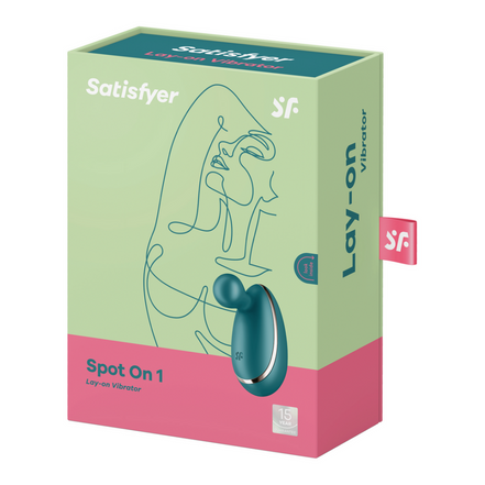 Spot On 1 - Lay-on Vibrator - Green | Satisfyer