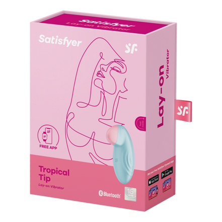 Tropical Tip - Auflegevibrator - Hellblau | Befriediger