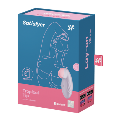 Tropical Tip - Lay-on Vibrator - Light Lila | Satisfyer