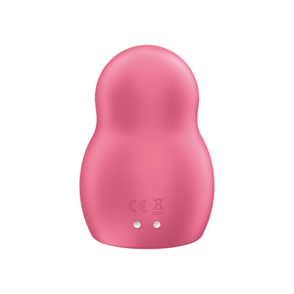 Pro To Go 1 - Double Air Pulse Vibrator - Rood | Satisfyer
