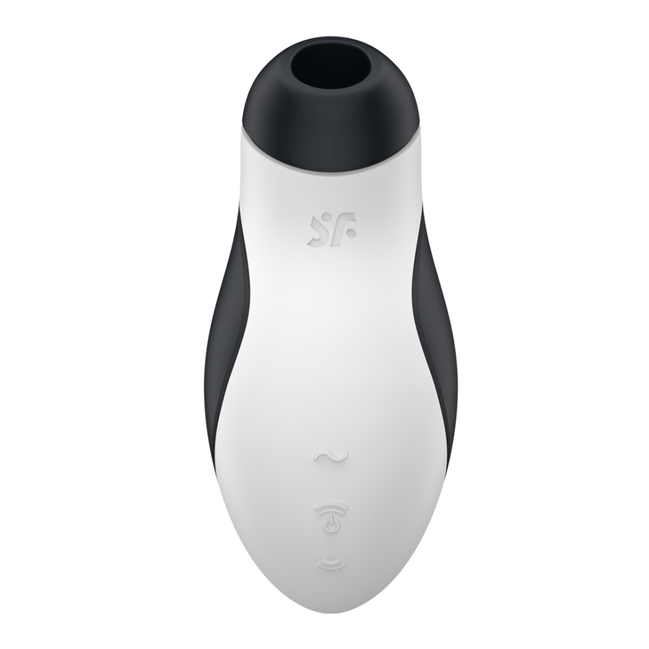 Orca - Air Pulse Stimulator and Vibrator - Black/White | Satisfyer