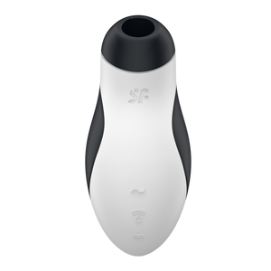 Orca - Air Pulse Stimulator and Vibrator - Black/White | Satisfyer