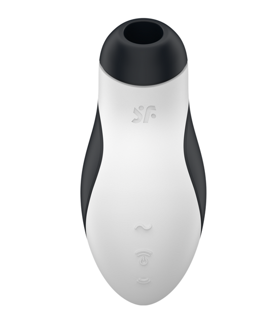 Orca - Air Pulse Stimulator and Vibrator - Black/White | Satisfyer