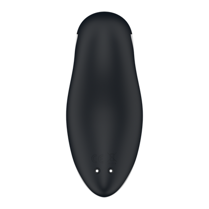 Orca - Air Pulse Stimulator and Vibrator - Black/White | Satisfyer
