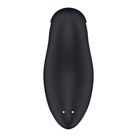 Orca - Air Pulse Stimulator and Vibrator - Black/White | Satisfyer