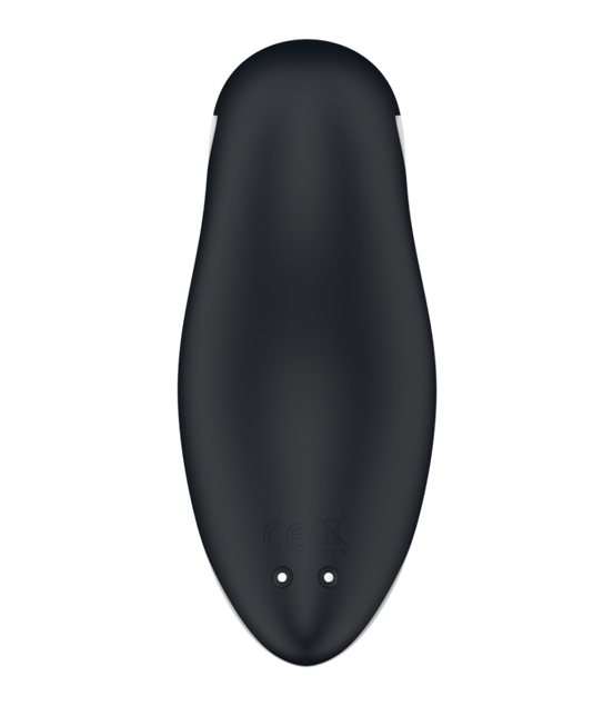 Orca - Air Pulse Stimulator and Vibrator - Black/White | Satisfyer