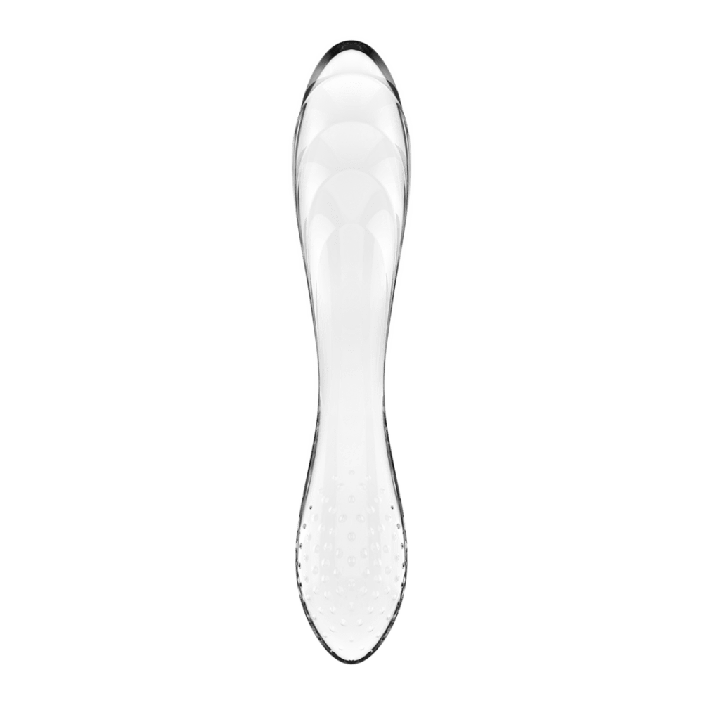 Dazzling Crystal 1 Glass Dildo Transparent