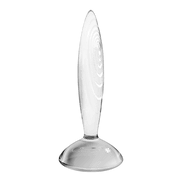 Funkelnder Kristall - Glasdildo - Transparent